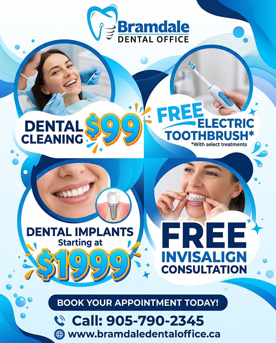 Special Promotional Offer - Bramdale Dental Office